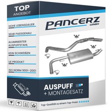 Auspuffanlage für Nissan Pathfinder (R51) 2.5 DCI 2005-2010