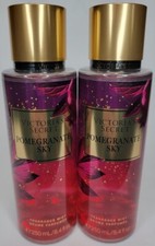 2 VICTORIA'S SECRET POMEGRANATE SKY FRAGRANCE MIST 8.4 FL OZ