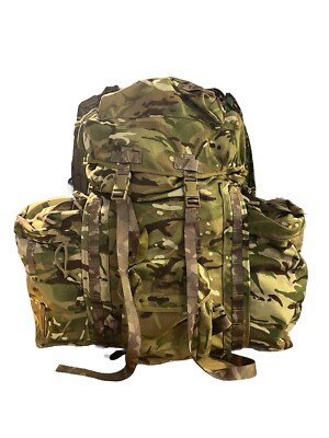 MTP Bergen Camo Backpack Short Convoluted Back British Army