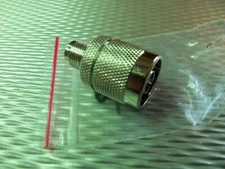 (1) TNC Female To N Male RF Connector Antenna Coaxial Adapter