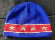 NWOT Goorin Brothers Made In USA 100% Acrylic Red White and Blue Beanie