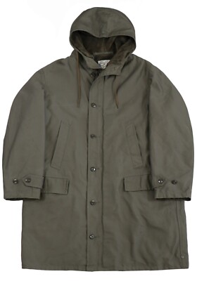 Large (GR54-56) German Moleskin Parka Bundeswehr with Liner OD Jacket