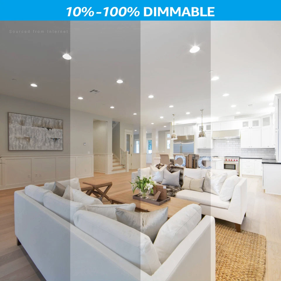 6-Pack 15W Dimmable PAR38 LED Bulb , 4000K Cool White - Image 3 of 4