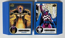 2024 UD Marvel Beginnings Blue Border Parallel Base Set Singles (Pick Your Own)