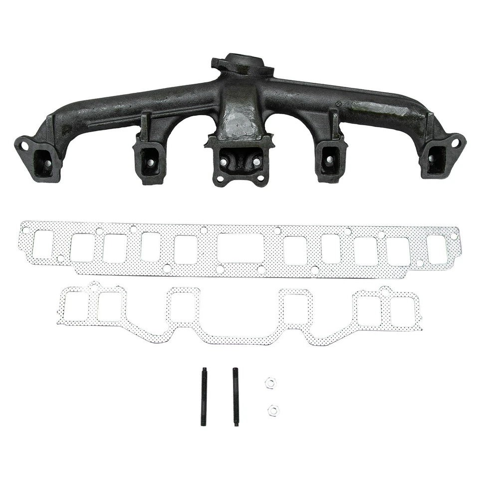 Exhaust Manifold w/Gasket for 1981-1990 Jeep Wrangler Cherokee Wagoneer J10 4.2L Foto 4 de 4
