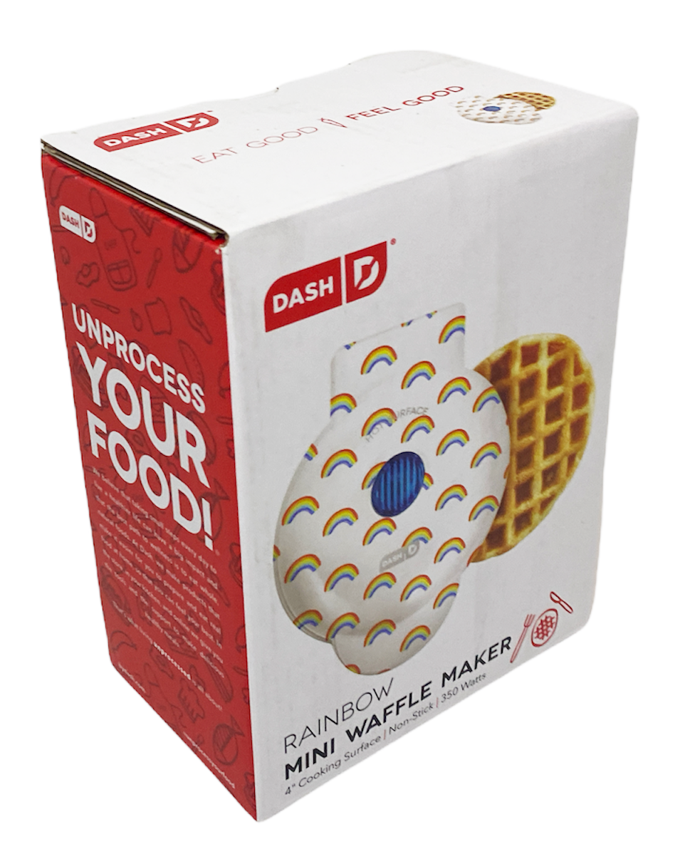 rainbow dash waffle maker