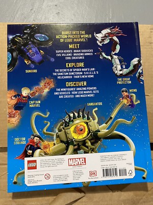 LEGO Marvel Visual Dictionary ( NOT INCLUDE THE IRONMAN MINIFIGURE