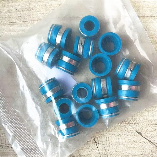 16x Valve Stem Oil Seals Set For Chevrolet Chevy Ford BBC BBF Big Block Engine - Picture 3 of 6