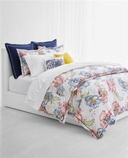 Ralph Lauren Full/ Queen Isadora Duvet Cover Set 3pc French Cottage Floral 300