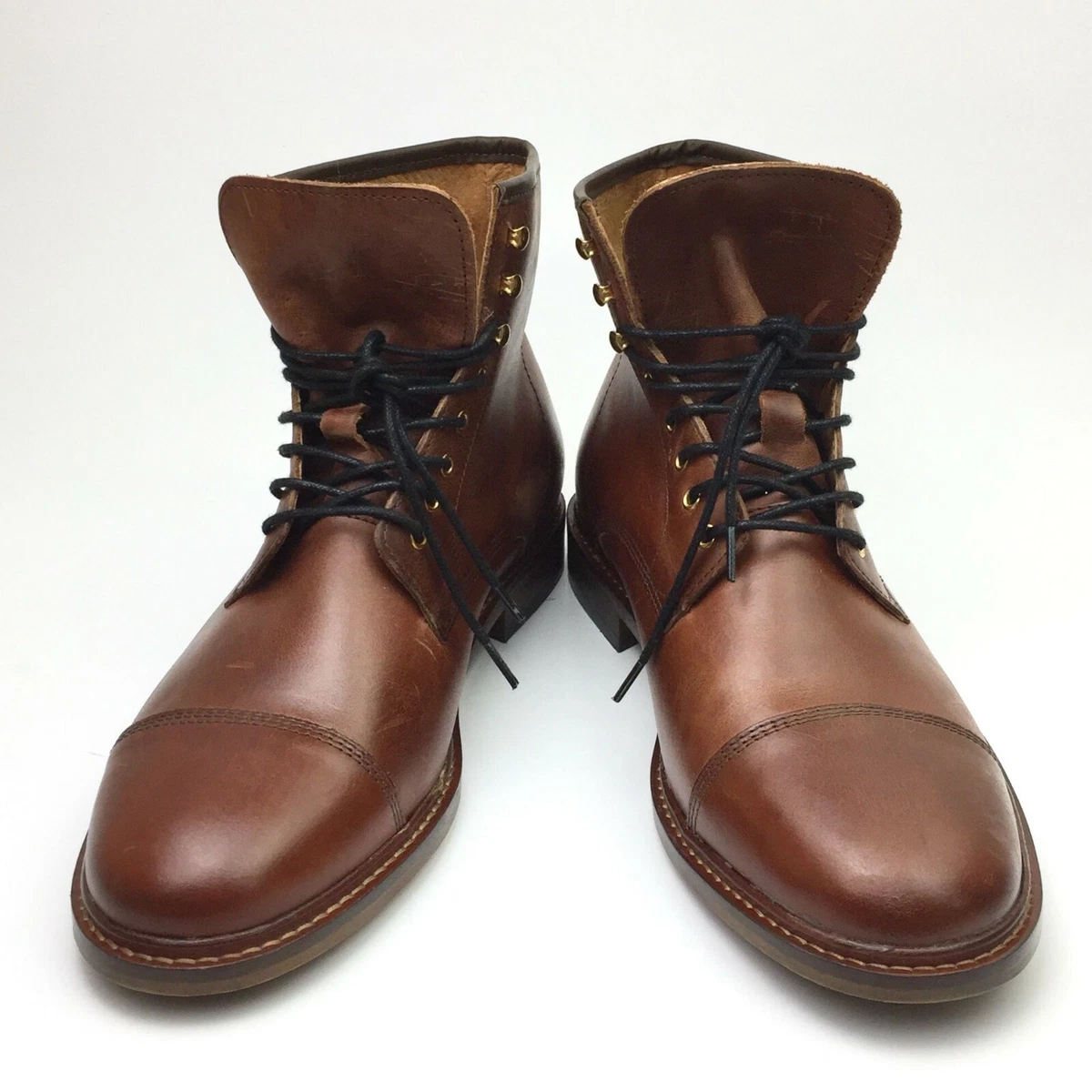 SHOE THE BEAR Curtis Cap Toe Boot eBay
