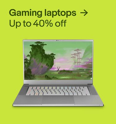 Gaming laptops Up to 40% off
