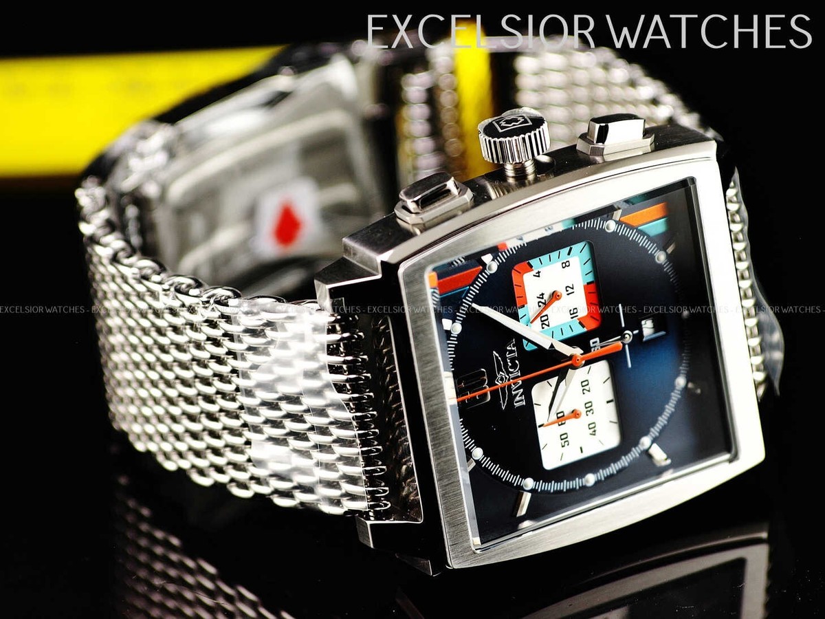 速くおよび自由な Dial Black Rally S1 Mens Invicta Chronograph 45mm Quartz その他
