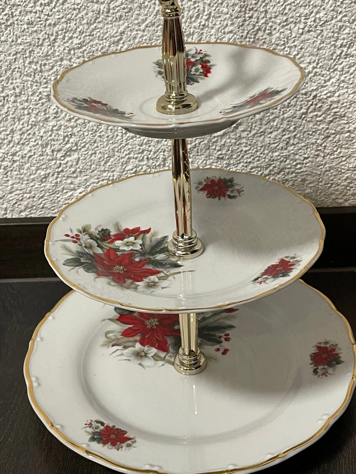 karslbader porcelaine boheme 1810 MZ Porzellan Weihnachtliches Dekor Christmas