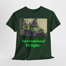 Vintage International Truck AD 'International Delights' #2 Tee, Retro Truck 