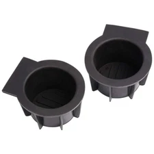 2pcs Plastic Cup Holder Inserts Front Console Fit For F150 Expedition Navigator