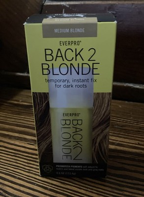 Everpro Back 2 Blonde Temporary Instant Fix Dark Roots Hair Color, Medium Blonde