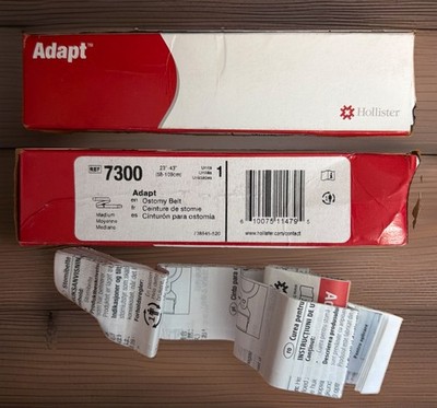 2 HOLLISTER ADAPT OSTOMY BELT 7300 23-43'' MEDIUM