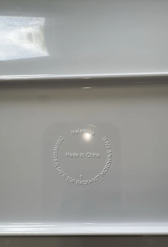 Melamine Tray Large Orange Flower Greens And Yellows Cottage Beautiful Foto 3 de 4