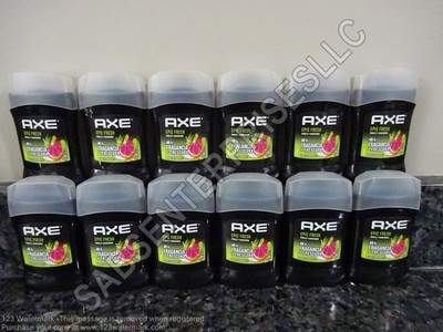 12 AXE EPIC FRESH Grapefruit and Cardamom Scent Men's Solid Stick Deodorant 45 g