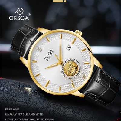 Men's Luxury Automatic Mechanical Watch Classic Business 50M Waterproof Calendar