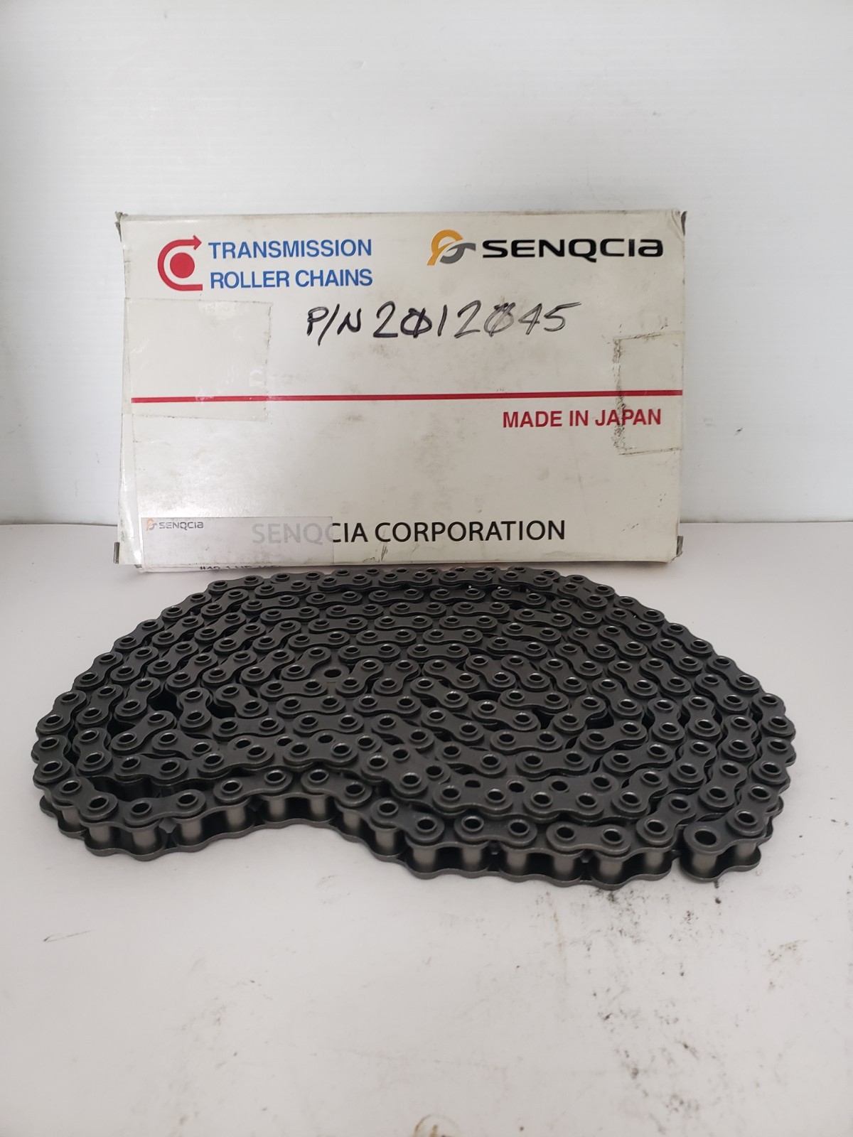 SENQCIA #40-1 HP 10' ANSI ROLLER CHAIN SINGLE STRAND NIB