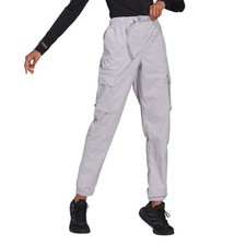 adidas WOMEN'S FUTURE LOUNGE CARGO TRACK PANTS TROUSERS LILAC RETRO NEW BNWT XL