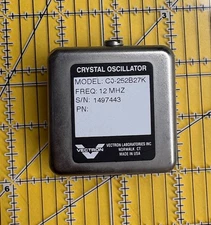 VECTRON LABORATORIES CRYSTAL OSCILLATOR CO-252B27K 12MHZ   NEW