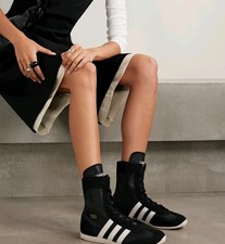 ADIDAS ORIGINALS WOMEN'S JAPAN H SHOES JS4036 CORE BLACK /OFF CREAM WHITE SZ 9.5