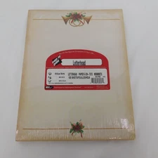 Antique Horns 100 Sheets Computer Paper Easy to Print Letterhead Christmas New