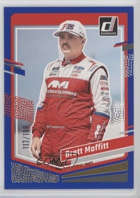 2024 Panini Donruss NASCAR Blue 117/199 Brett Moffitt #50 15wb