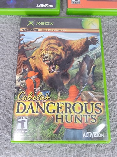 Cabelas Deer Hunt 2004 SEASON - & Cabelas Dangerous Hunts XBOX Cib Complete - Picture 3 of 11