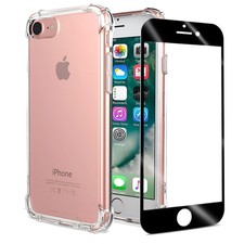 Case for iPhone 7 / 8 SE 2020 SE 2022 Shockproof Gel Cover + Screen Protector