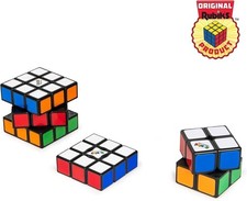 Rubik  s Solve the Cube 4-Pack Bundle   Edge, Mini 2x2, Original 3x3, Master 4x4