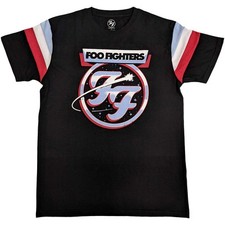 Foo Fighters Comet Tricolour T-Shirt Black Ne...