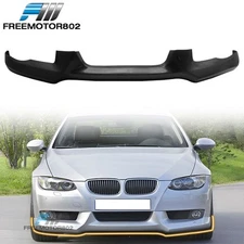 Fits 07-10 BMW E92 E93 3 Series 2DR Pre LCI A Style Front Bumper Lip Spoiler PU