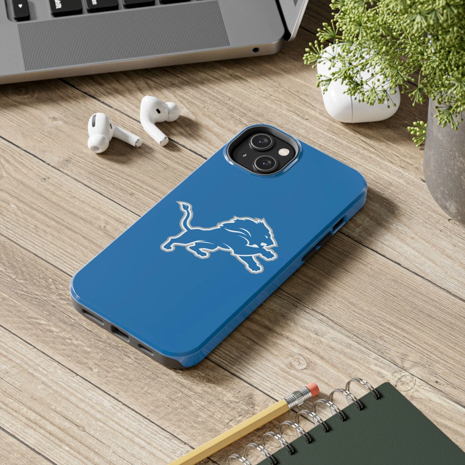 Detroit Lions Durable Phone Case for iPhone