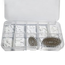 495Pcs JST SH1.0MM Connector Kit, 1.0 MM Pitch Connectors, 2/3/4/5/6/7/8/9/10