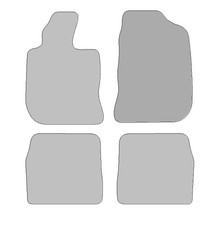 Tappetini adatti per Chrysler PT Cruiser tipo PT (anno 2000 - 2010), Deluxe s