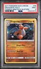 2017 POKEMON SUN & MOON COSMOS-MINI PACK BLISTERS #96 DRAGONITE-HOLO PSA 9