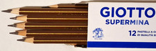 Giotto Supermina 1 confezione 12 pastelli matite colore Terra D'Ombra n 33 nuove