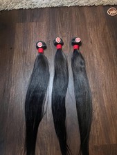 3 100 Human Hair Bundles Lengths 22  24  26  