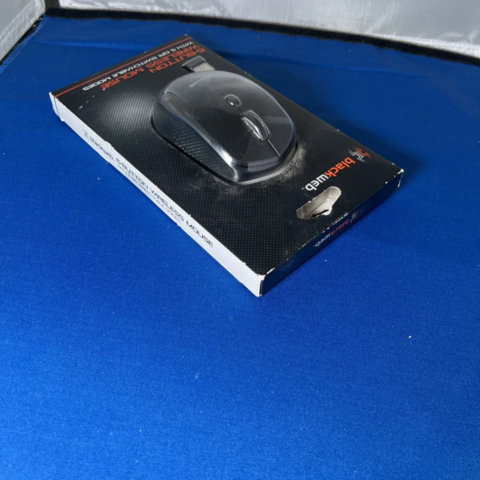 Blackweb 6-Button 5 DPI Setting Wireless Mouse, Black, New! - Image 3 of 4