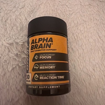 Onnit Alpha Brain Capsules - 30 Count Exp 03/2027