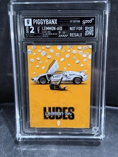 PIGGYBANX BLACK LABEL LEMMON AID LUDES GALACTIC 1/1