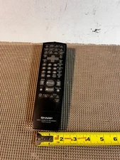 Sharp video cassette recorder remote control RRMCG1236AJSA