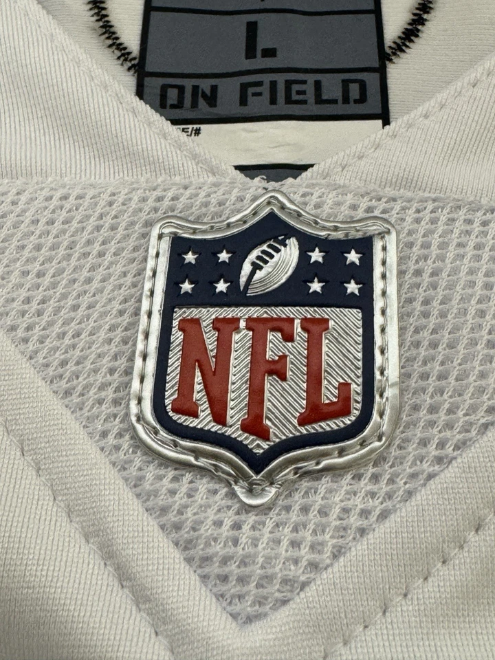 Camiseta deportiva Jayden Daniels #5 Washington Commanders blanca cosida en el campo XL Foto 4 de 4