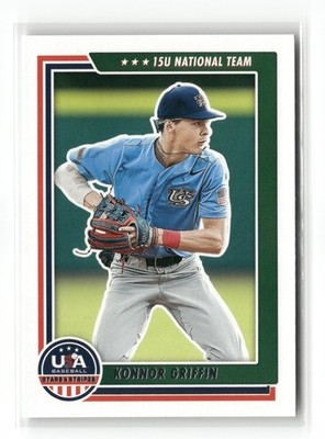 2022 Panini USA Stars & Stripes - Konnor Griffin #78 USA 15U