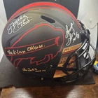 Jim Kelly ,Thomas,& Reed Signed Buffalo Bills Authentic Eclipse Inscription Jsa