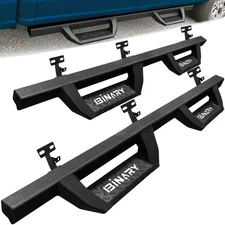 Running Board Fit 2009-2018 Dodge Ram 1500 Crew Cab Nerf Bar Black Side Step