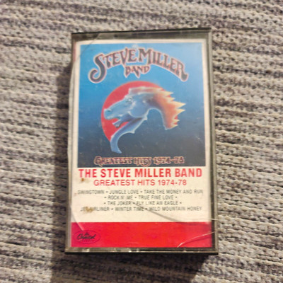 Steve Miller Band Greatest Hits 1974-78 Cassette Rock Capitol Jewel Case